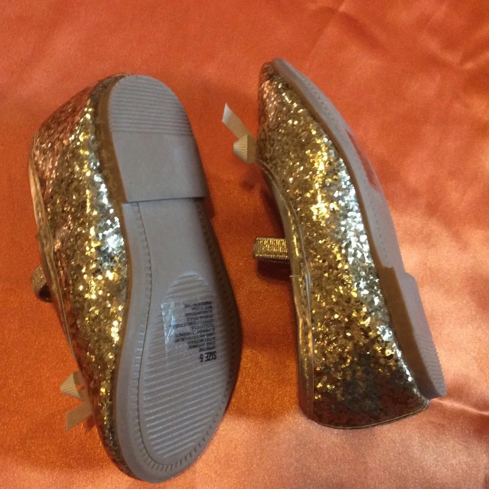 Gymboree gold sparkly